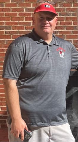 before picture of Chris G.