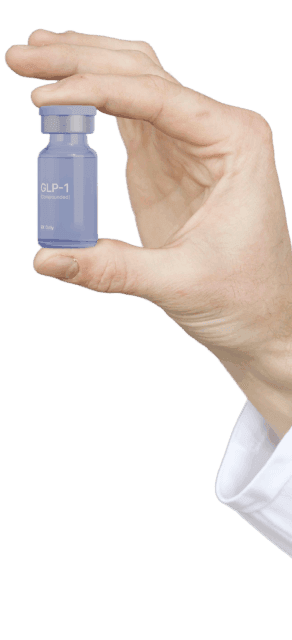Remedy vial in hand
